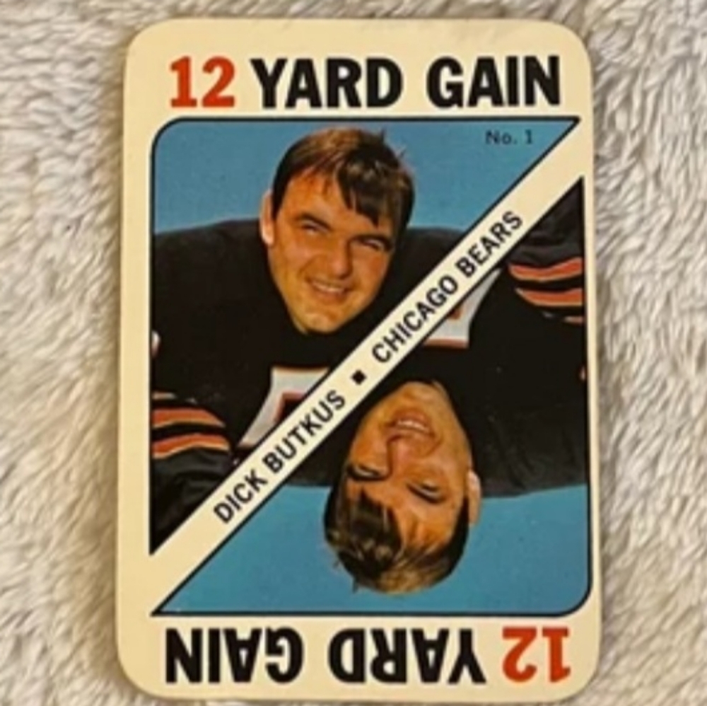 1971 Dick Butkus Topps Football Card
